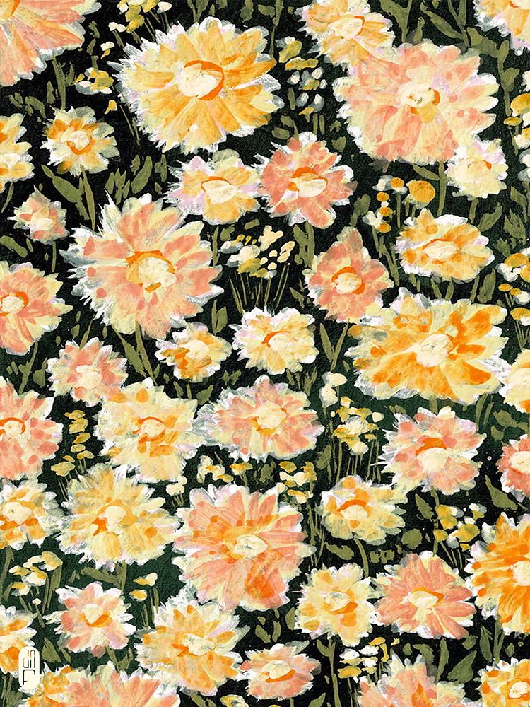 Daisies #01 (2021) art print by Dianne Nicole Fernando for $57.95 CAD