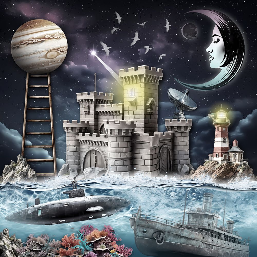 A lost water world art print by Rafal Kulik for $57.95 CAD