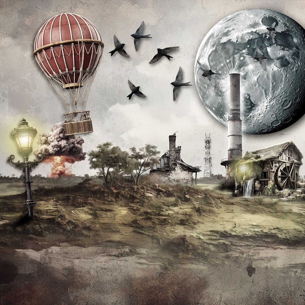 Atomic Middle Ages art print by Rafal Kulik for $57.95 CAD