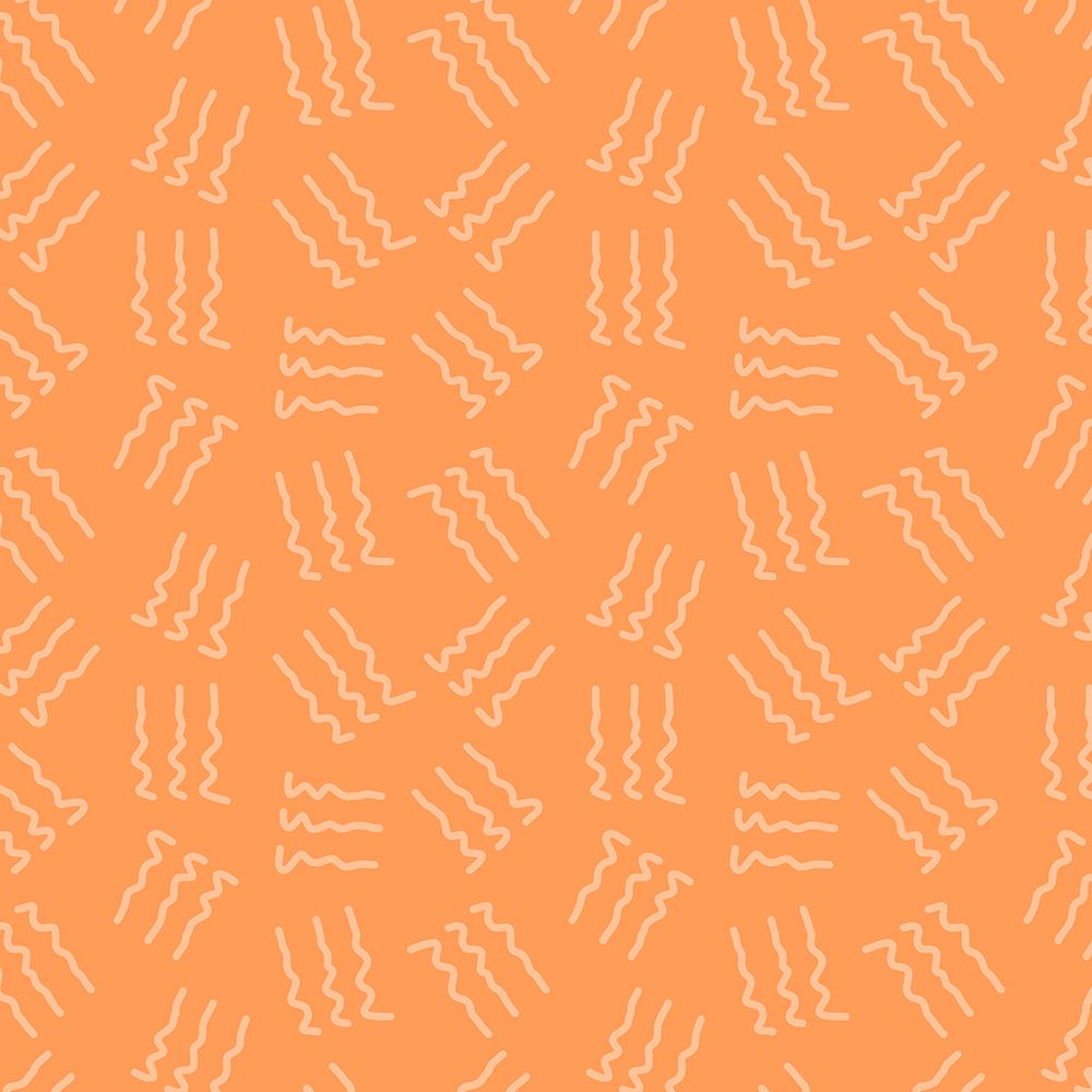 Squiggley Peach art print by Michele Channell for $57.95 CAD