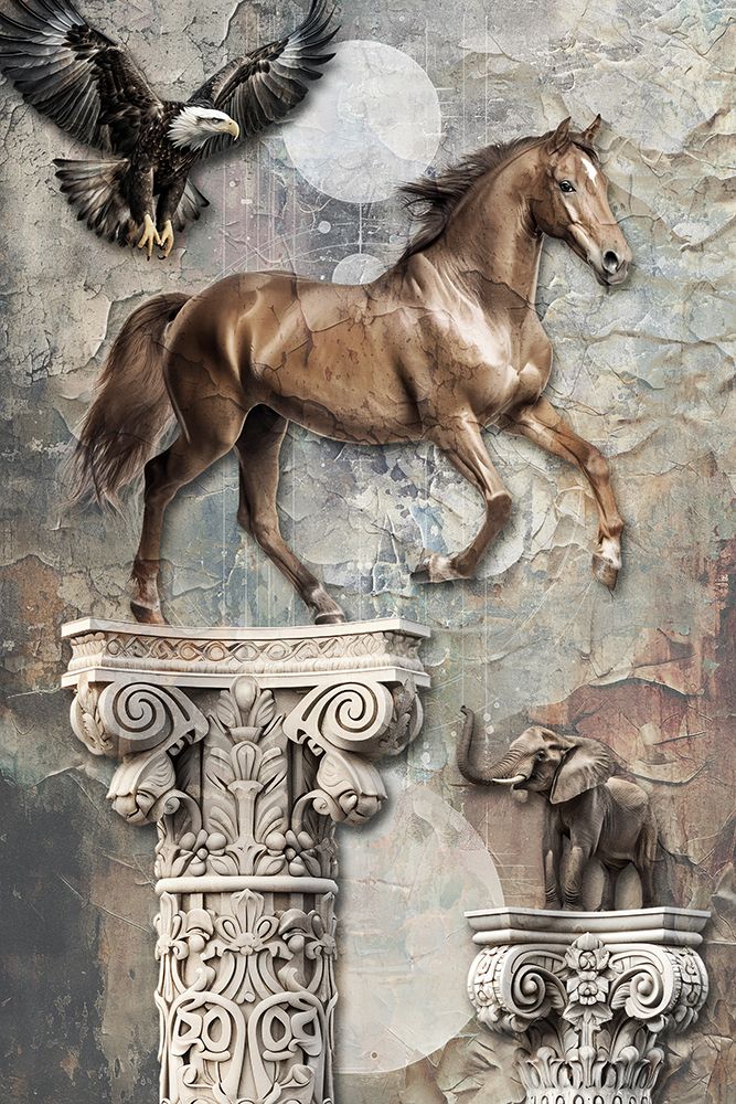 Horse art 2 art print by Rafal Kulik for $57.95 CAD