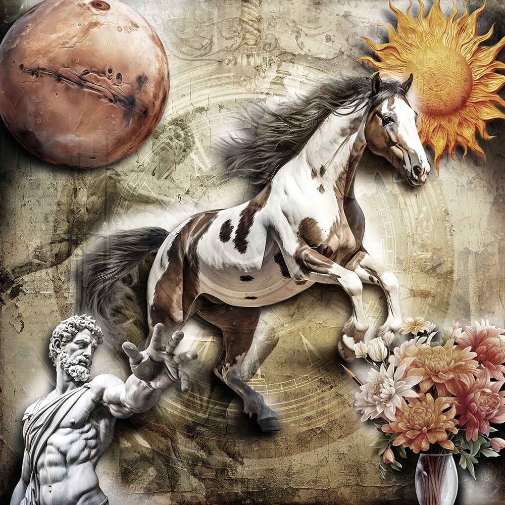 Horse art 3 art print by Rafal Kulik for $57.95 CAD