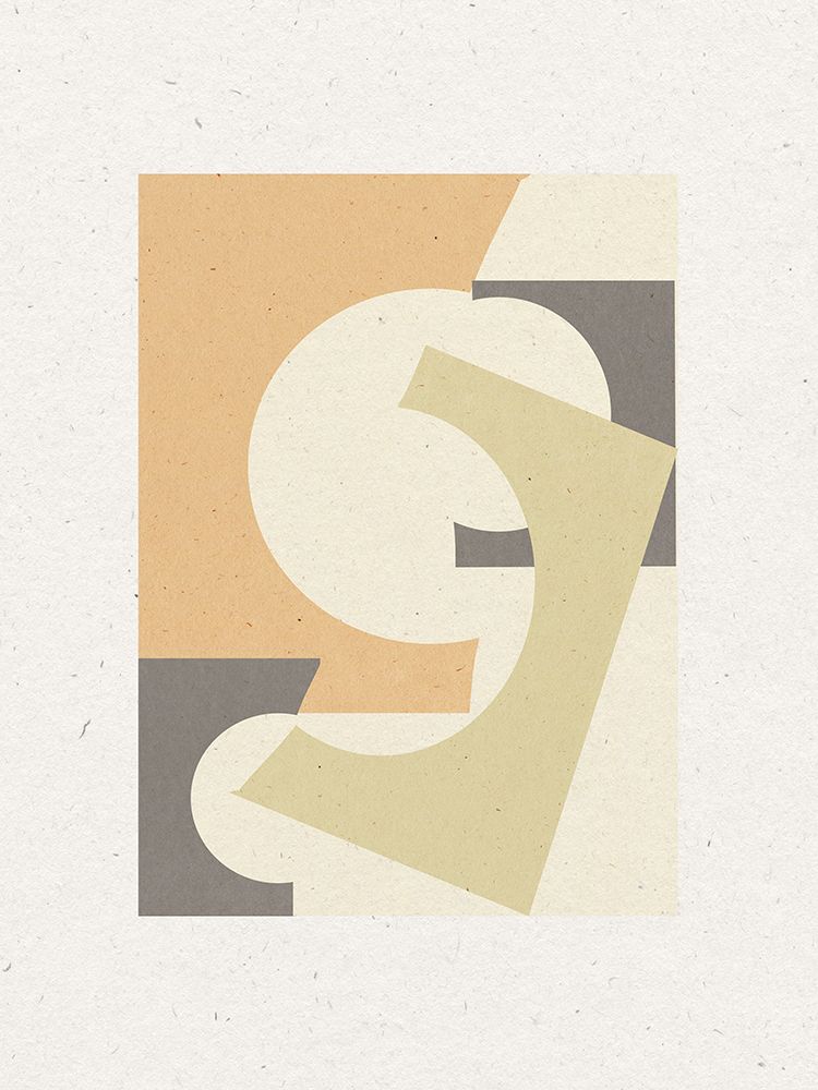 Paper Collage No.1 art print by The Miuus Studio for $57.95 CAD