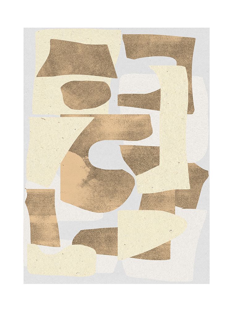 Paper Collage No.4 art print by The Miuus Studio for $57.95 CAD