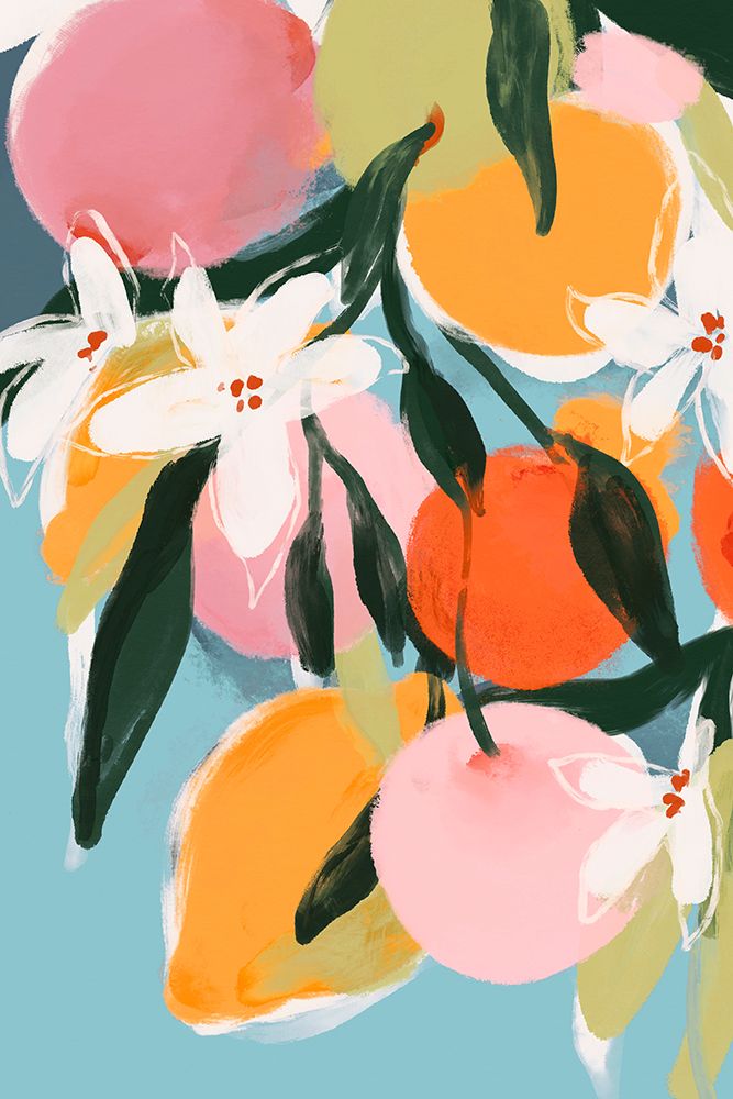 Fruity Summer No 4 art print by Treechild for $57.95 CAD