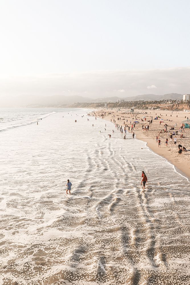 Santa Monica Beach art print by Henrike Schenk for $57.95 CAD