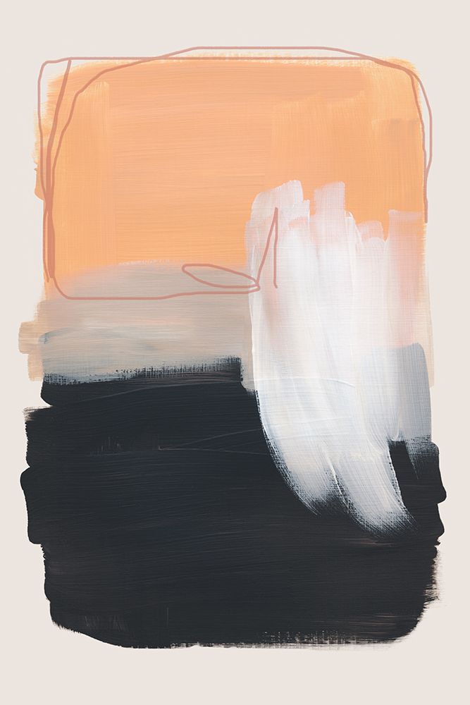 Abstract Brush Strokes 122 art print by Mareike Bohmer for $57.95 CAD