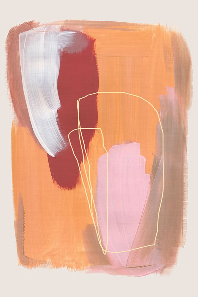 Abstract Brush Strokes 125 art print by Mareike Bohmer for $57.95 CAD