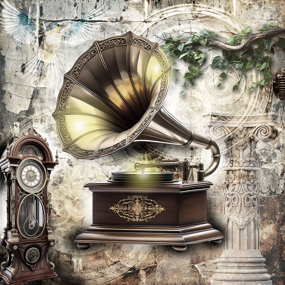 Gramophone Art 1 art print by Rafal Kulik for $57.95 CAD