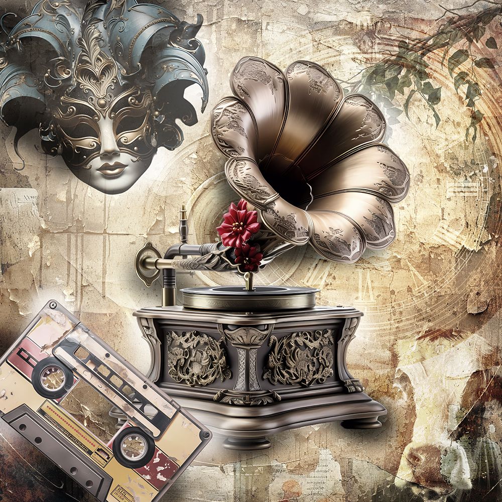 Gramophone art 2 art print by Rafal Kulik for $57.95 CAD