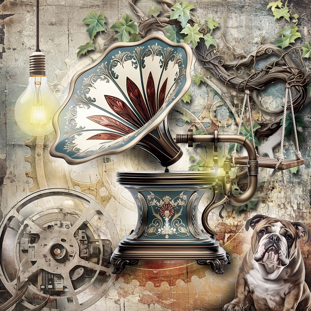 Gramophone Art 3 art print by Rafal Kulik for $57.95 CAD