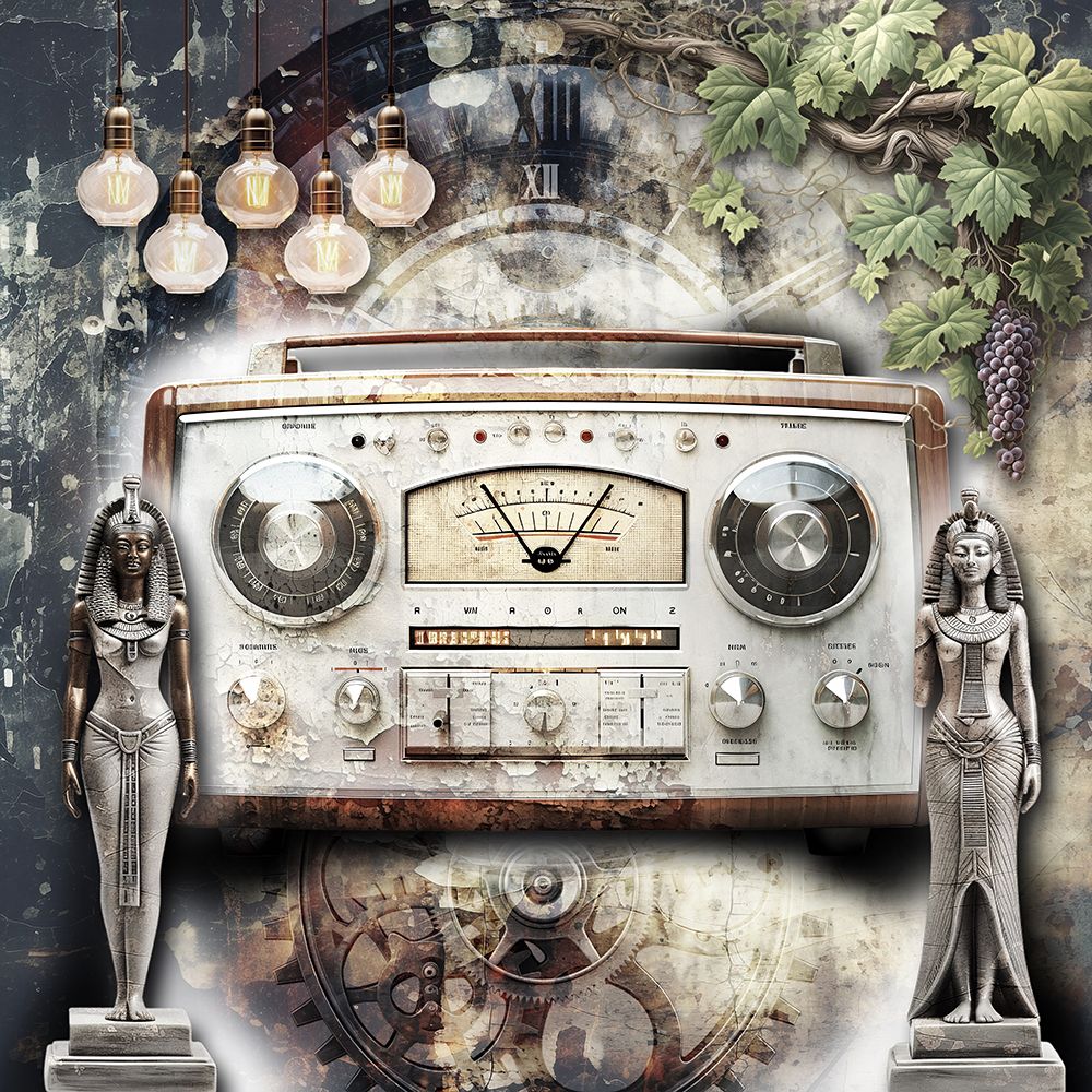 Radio 3 art print by Rafal Kulik for $57.95 CAD
