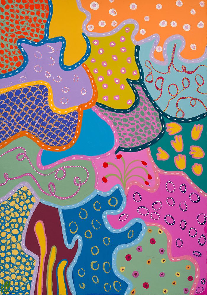 Patterns of Another Galaxy art print by Helen Joynson for $57.95 CAD