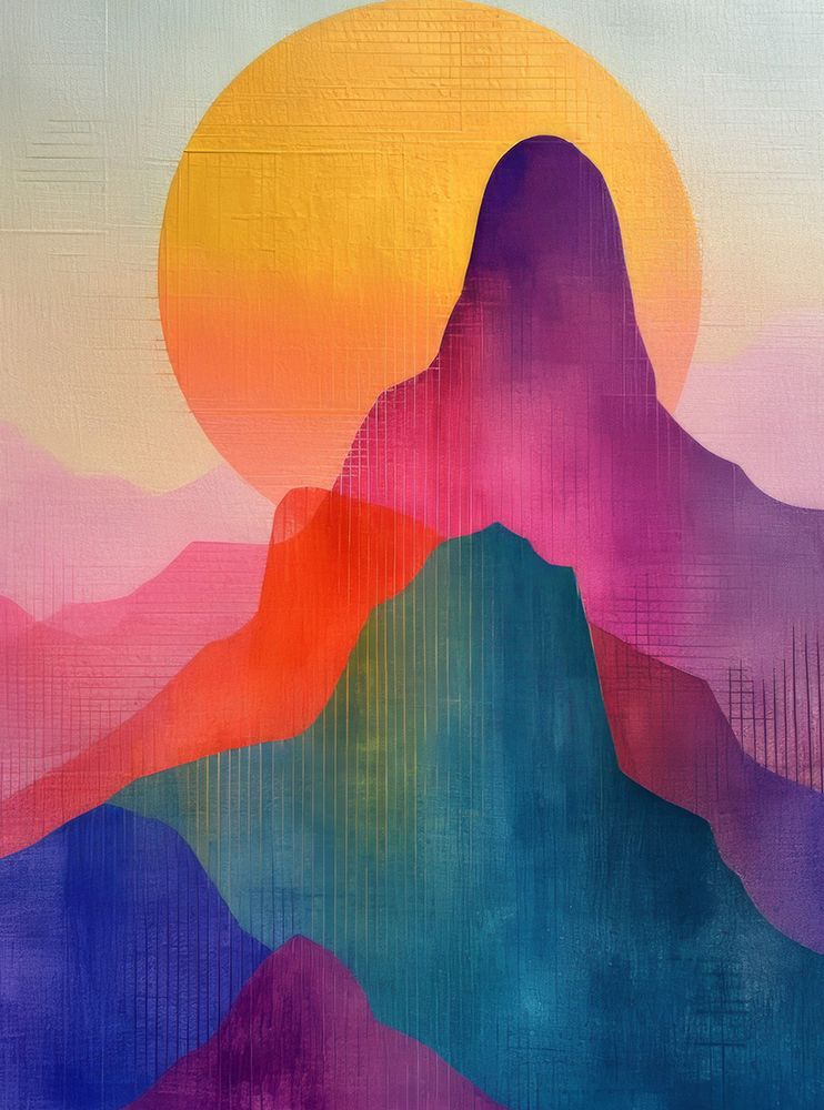Bright Nature Smooth 1 art print by Bilge Paksoylu for $57.95 CAD