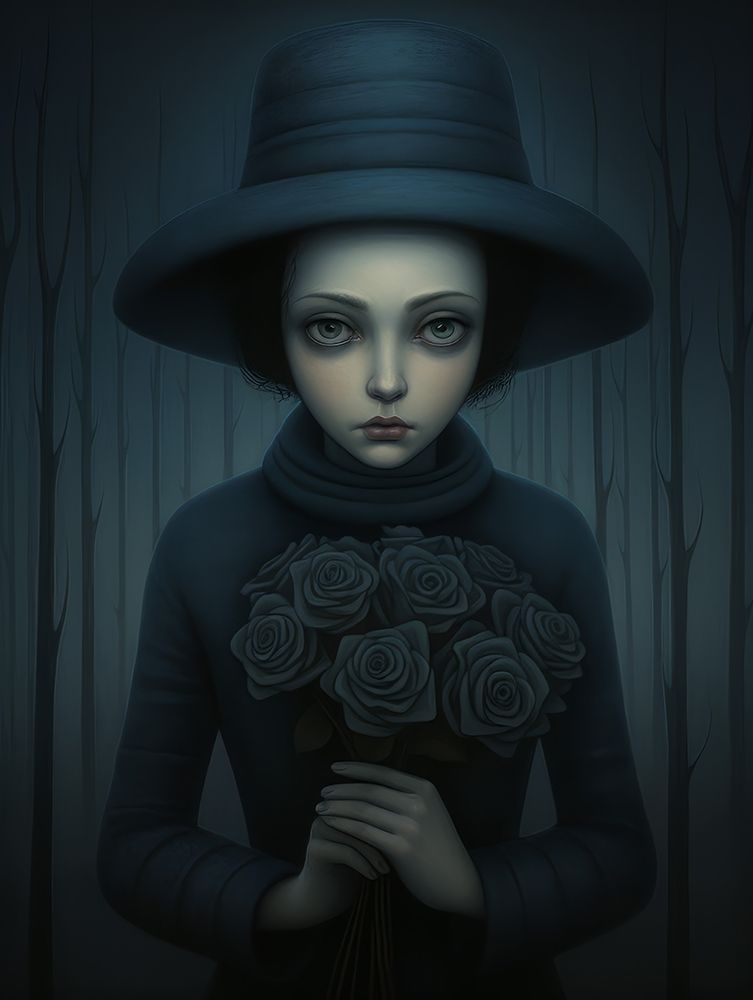 Surreal Girl 6 art print by Bilge Paksoylu for $57.95 CAD