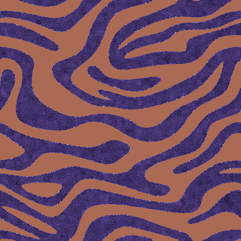 Purple Salmon Pattern 2 Stroke art print by Bilge Paksoylu for $57.95 CAD