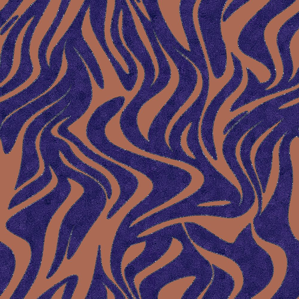 Purple Salmon Pattern 10 Stroke 1 art print by Bilge Paksoylu for $57.95 CAD