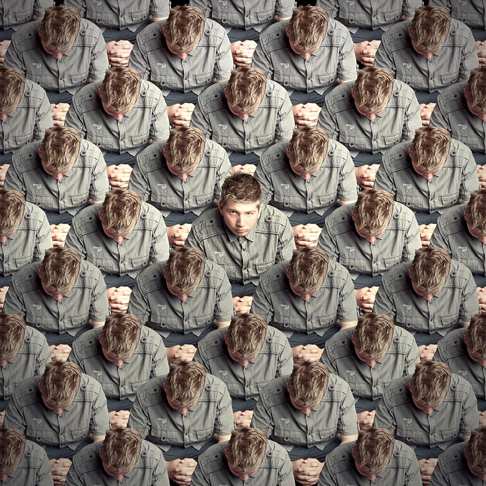 I Will Not Conform! art print by Baden Bowen for $57.95 CAD