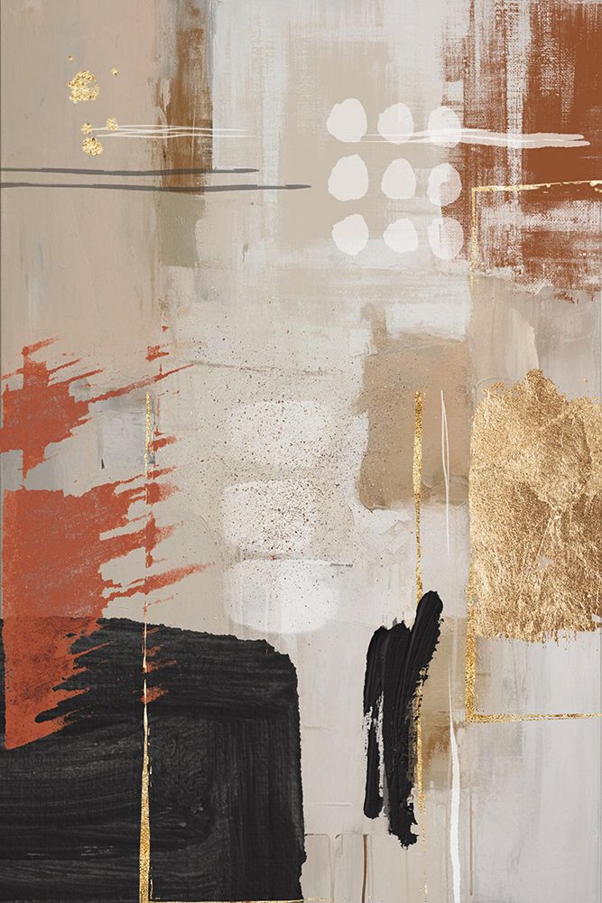 Terracotta Chaos 1 art print by Sally Ann Moss for $57.95 CAD