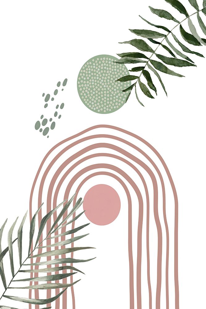 Boho Shapes 2 art print by Sally Ann Moss for $57.95 CAD