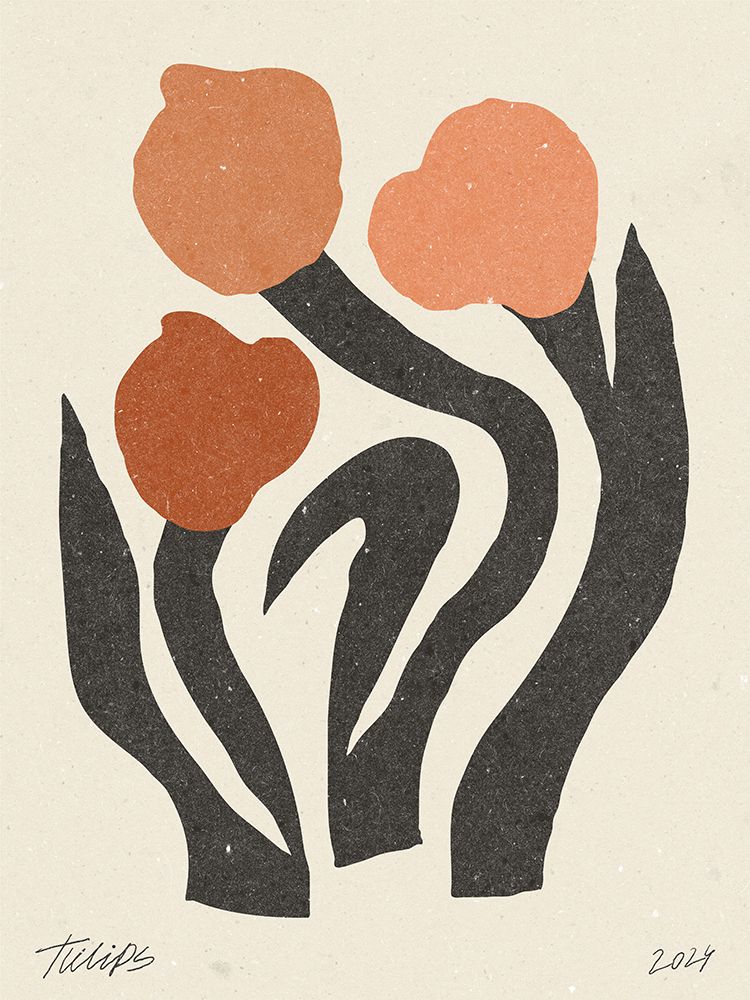 Modern Flower 02 art print by NKTN for $57.95 CAD