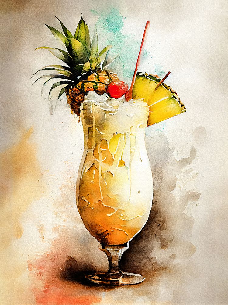 Drinks cocktail art print by Justyna Jaszke for $57.95 CAD