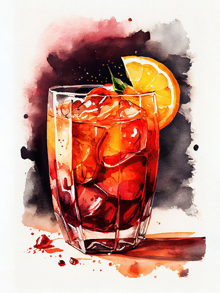 Drinks cocktail art print by Justyna Jaszke for $57.95 CAD