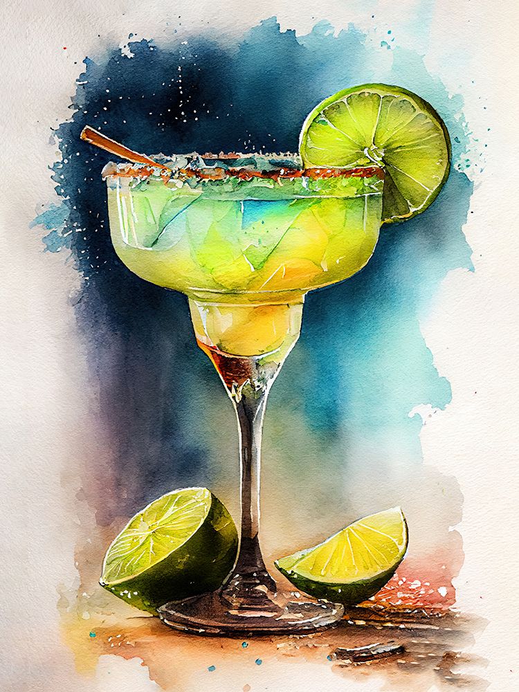 Drinks cocktail art print by Justyna Jaszke for $57.95 CAD