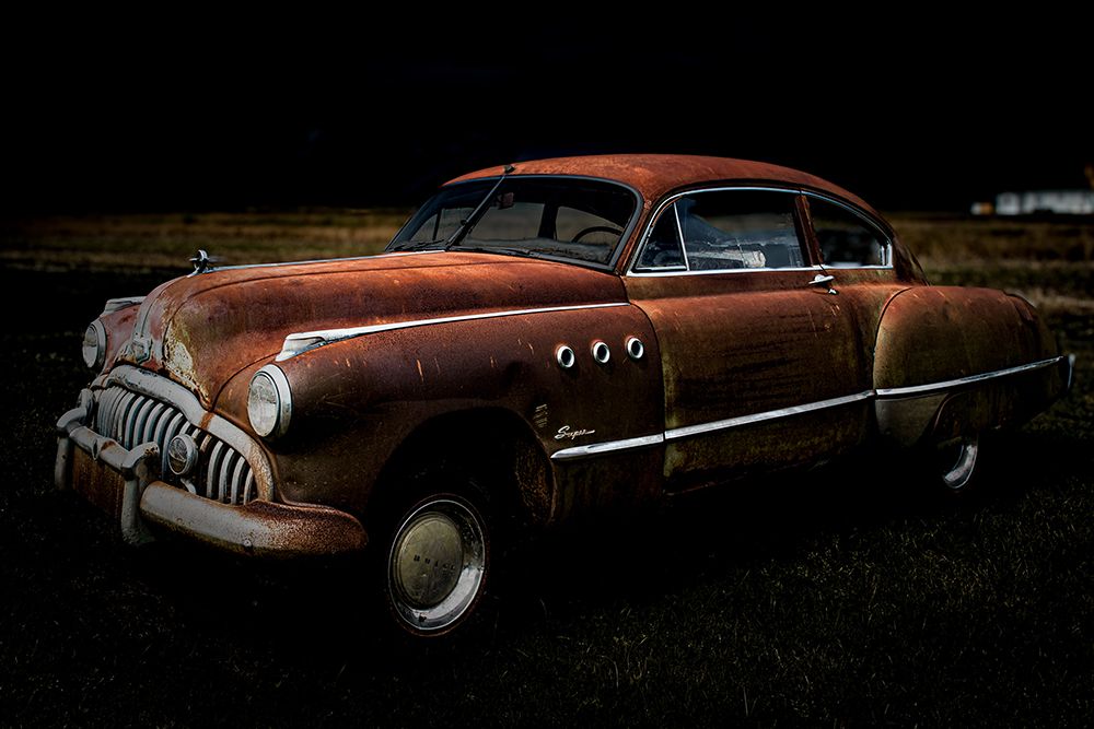 Wrecked Car art print by Martin Steeb for $57.95 CAD