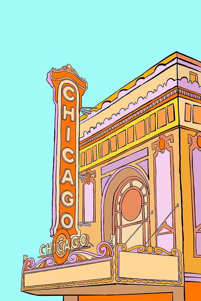 Chicago Building (Pastel) art print by Vibrant Vacationer (Audra) for $57.95 CAD