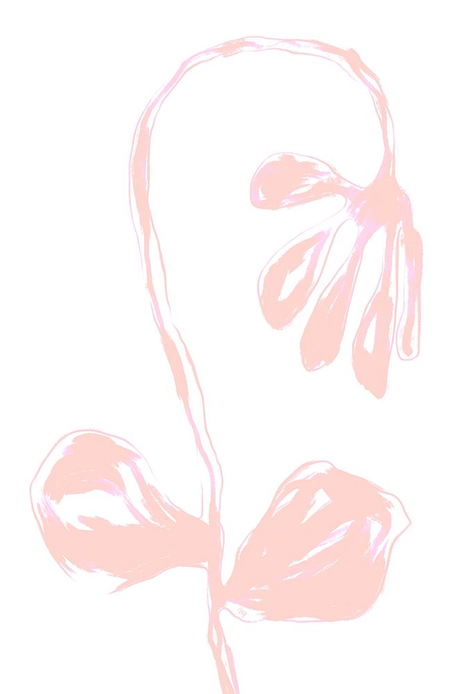 Peach Bloom art print by Martina for $57.95 CAD