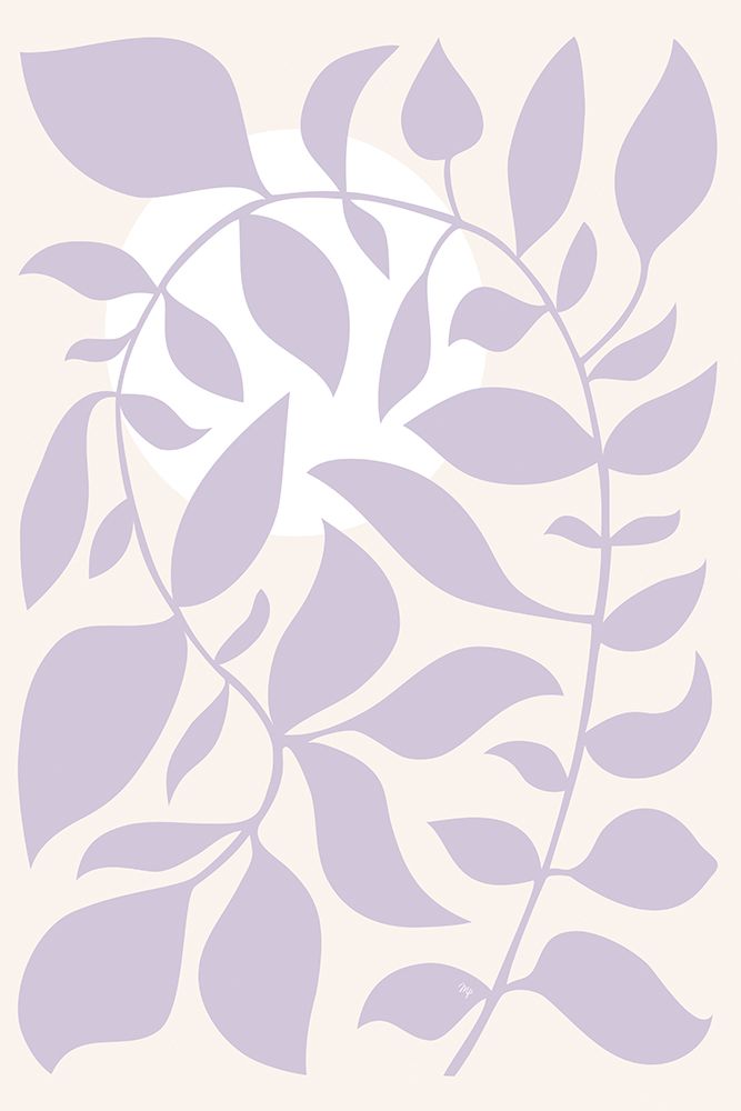 Pastel Plant art print by Martina for $57.95 CAD