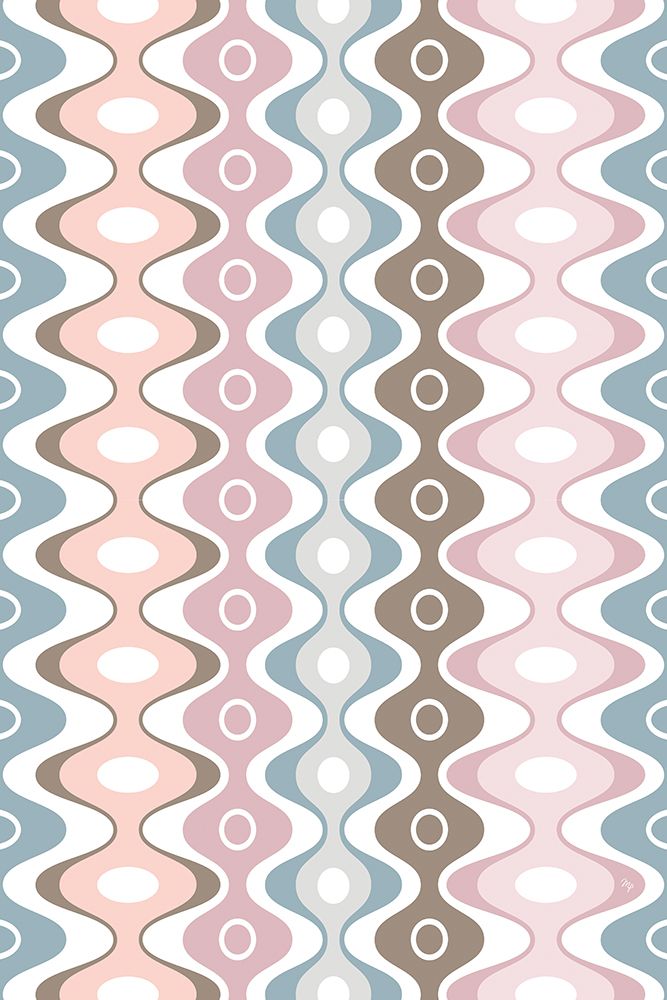 Pastel Pattern art print by Martina for $57.95 CAD