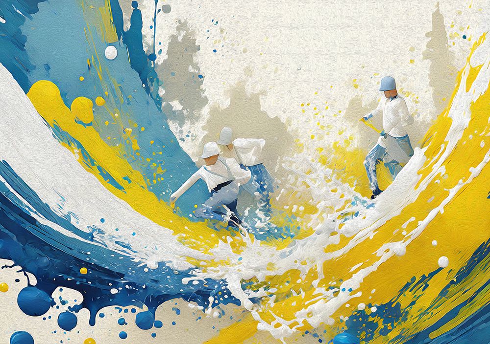 Colour Leak art print by Andreas Magnusson for $57.95 CAD