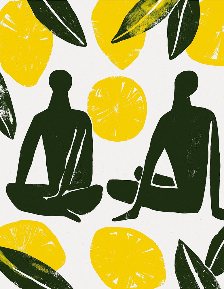 Lemon Day art print by Treechild for $57.95 CAD