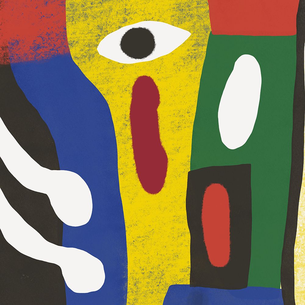 Abstract portrait IV art print by Little Dean for $57.95 CAD