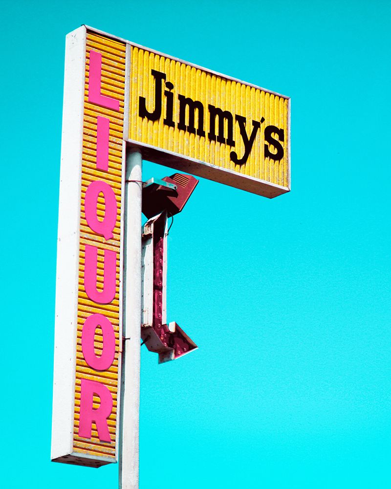 Jimmys Liquor Sign art print by Tom Windeknecht for $57.95 CAD