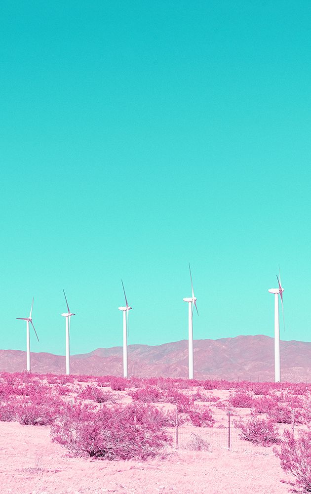 Palm Springs Windmills in the Desert art print by Tom Windeknecht for $57.95 CAD