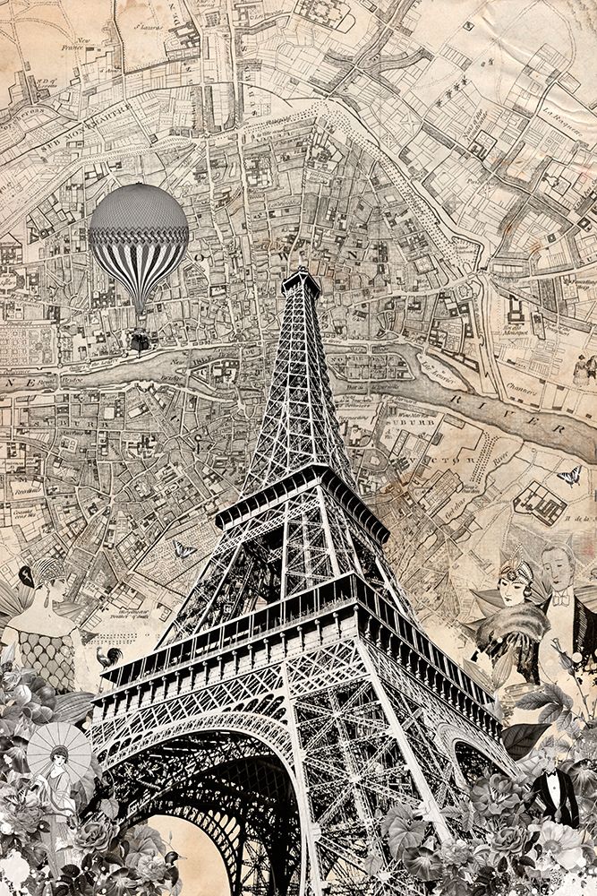Paris 2 (City Breaks) art print by Simon Goggin for $57.95 CAD