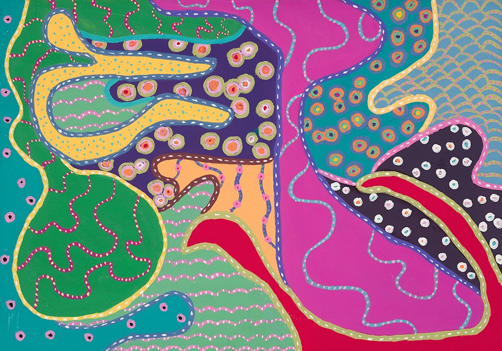 Colour Is Life art print by Helen Joynson for $57.95 CAD