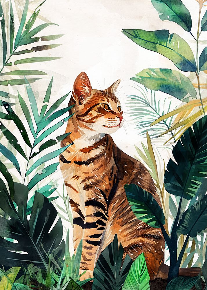 CatAnd#039;s life 8 art print by Justyna Jaszke for $57.95 CAD