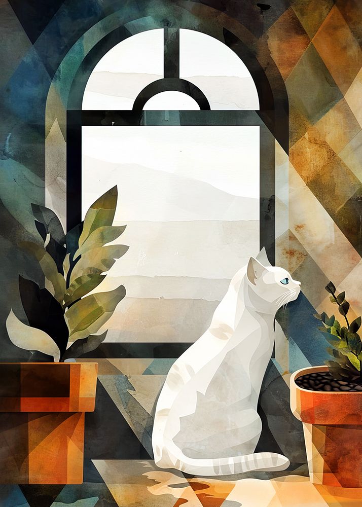 CatAnd#039;s life 6 art print by Justyna Jaszke for $57.95 CAD