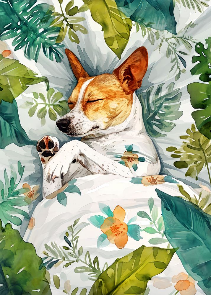 DogAnd#039;s life 8 art print by Justyna Jaszke for $57.95 CAD