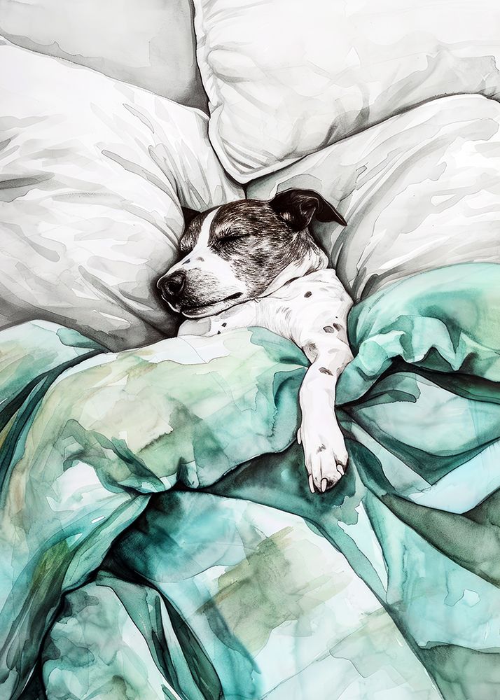 DogAnd#039;s life 6 art print by Justyna Jaszke for $57.95 CAD