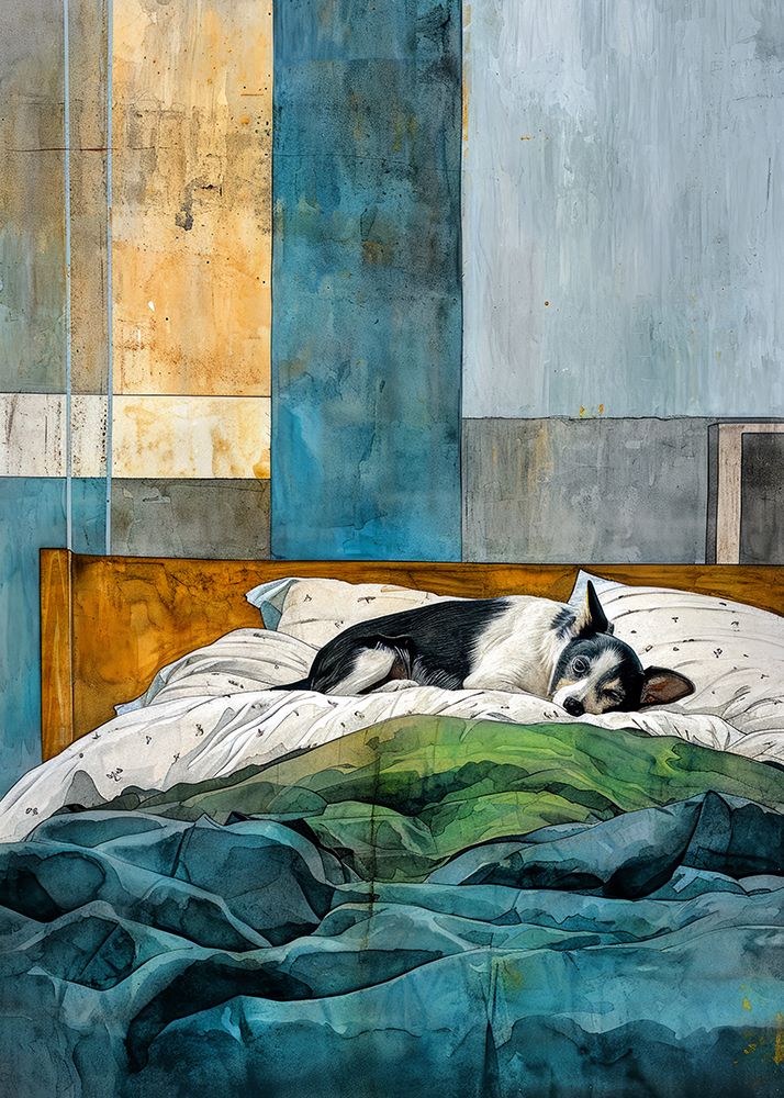 DogAnd#039;s life 5 art print by Justyna Jaszke for $57.95 CAD