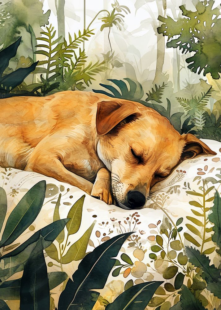 DogAnd#039;s life 4 art print by Justyna Jaszke for $57.95 CAD