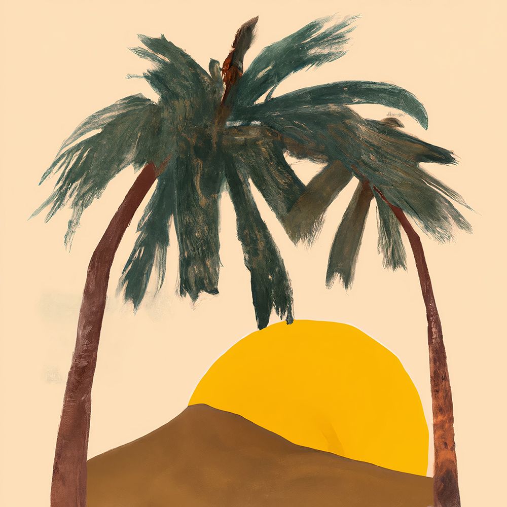 Archy Palms 12 Mb art print by Merel Takken for $57.95 CAD