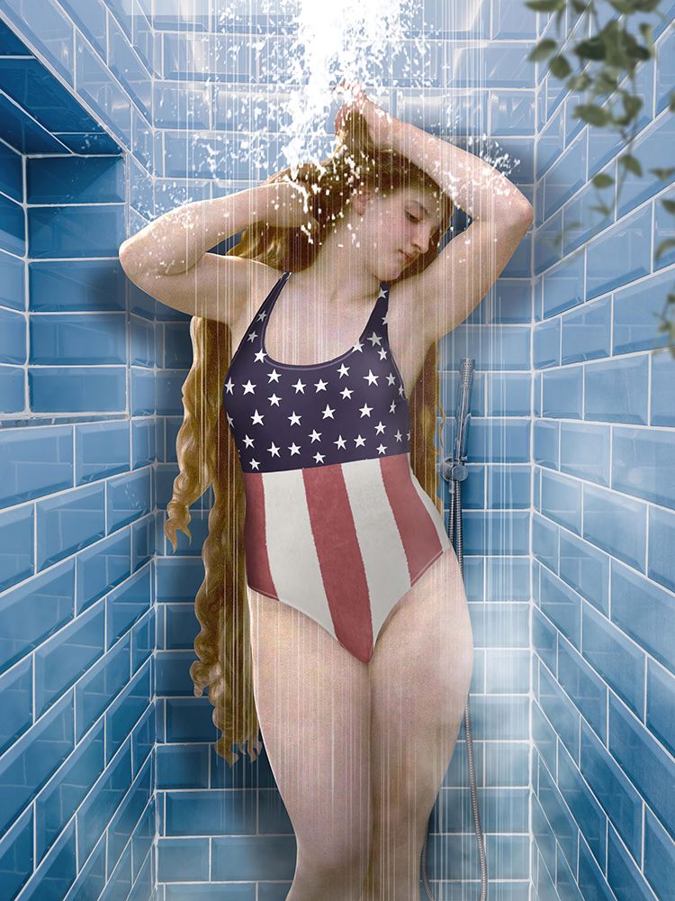 Beauty In Shower art print by Dikhotomy for $57.95 CAD