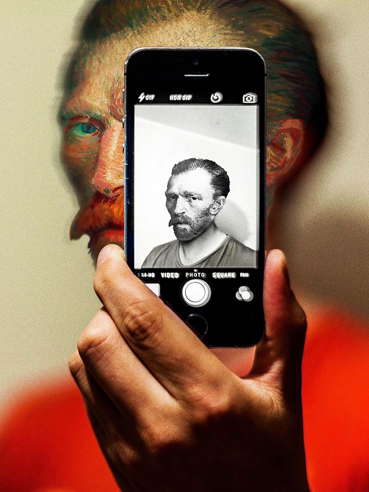 Show You My Selfie art print by Dikhotomy for $57.95 CAD