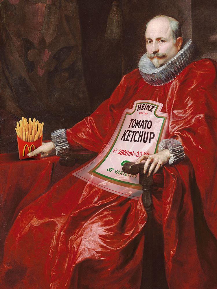 Sir Tomato art print by Dikhotomy for $57.95 CAD